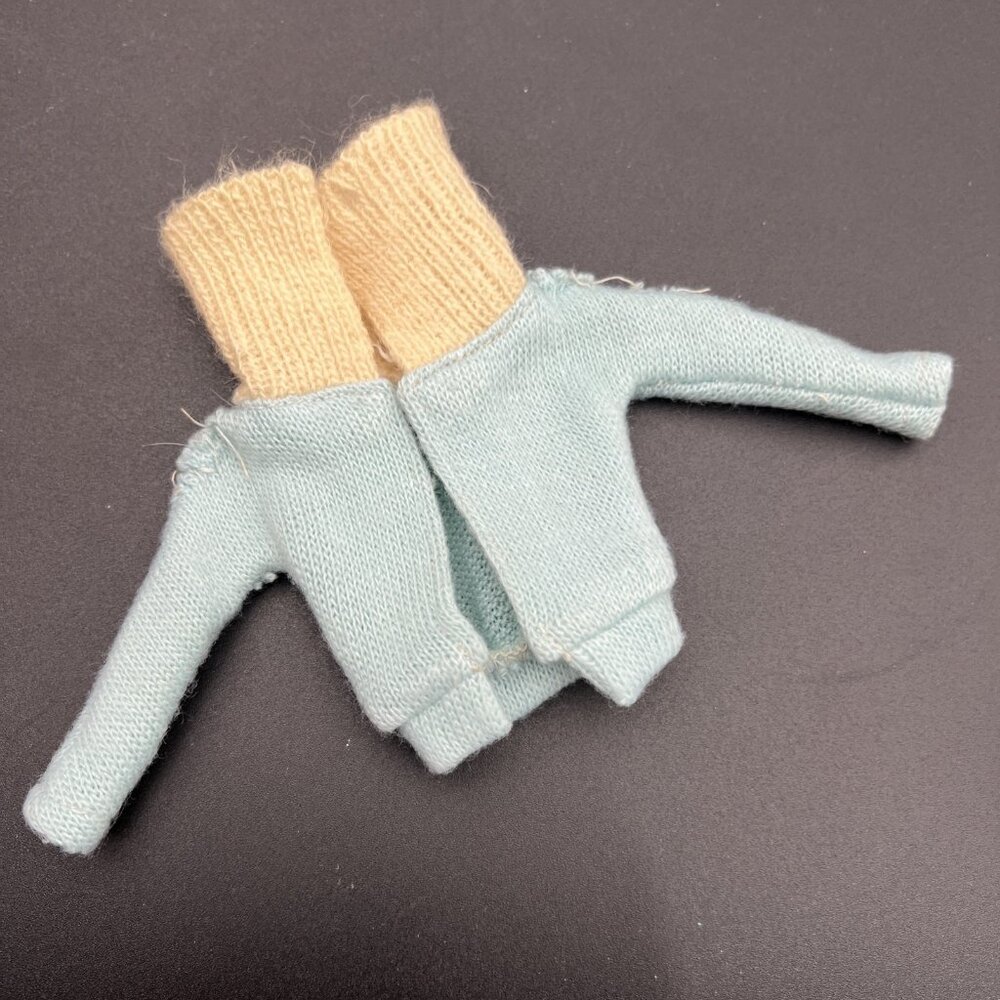 Vintage 1960s Barbie Mood For Music Sweater #940 Flaws Needs some knitting